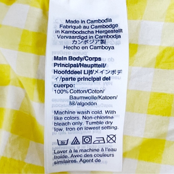 J. Crew Checked 100% Cotton Pajama Set - Size 2x - Picture 6 of 6